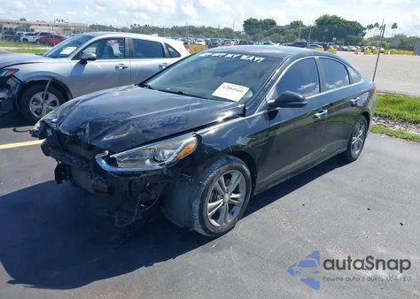 2018 Hyundai Sonata Sel z USA, uszkodzony, nr VIN 5NPE34AF3JH636228